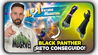 TOP 1 - Solo con GARRAS de Black Panther en FORTNITE