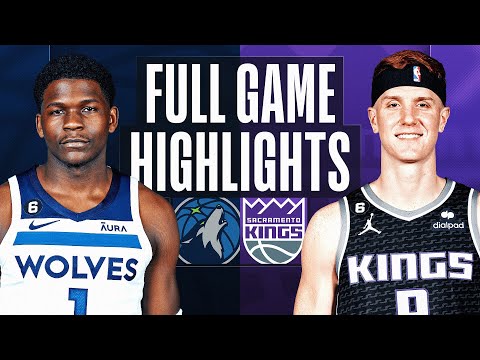 TIMBERWOLVES at KINGS | FULL GAME HIGHLIGHTS | March 4, 2023 video clip