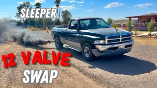 I swapped a Marketplace score HOT ROD diesel in my BLOWN UP parts truck!