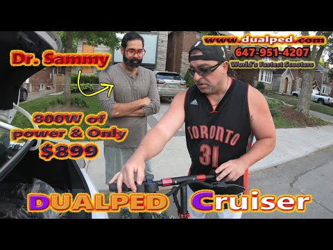 Dr.  Sammy Bought A Dualped Cruiser! Only $899USD & 800W of Power!