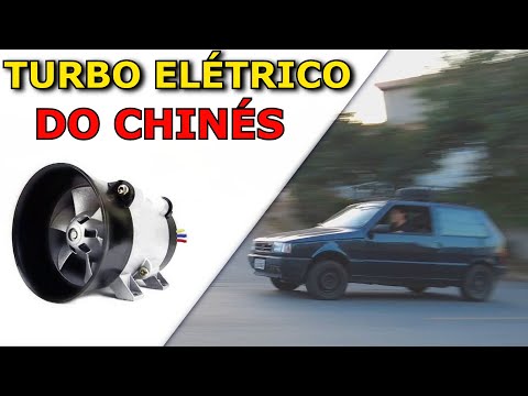 Teste turbina elétrica de180 reais com motor brushless