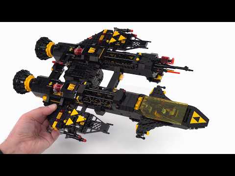 MODified LEGO Blacktron Renegade: Cargo module, new features & details | 10355