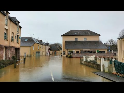 Severe Flooding Overwhelms Ille-et-Vilaine, France