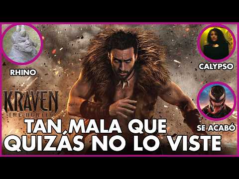 KRAVEN 35 Cosas que No Viste de Kraven el Cazador: Rhino, Camaleon y el Fin de los Spinoff