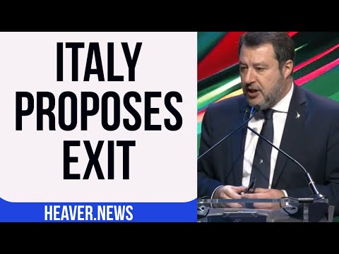 Now Italy Proposes Urgent EXIT