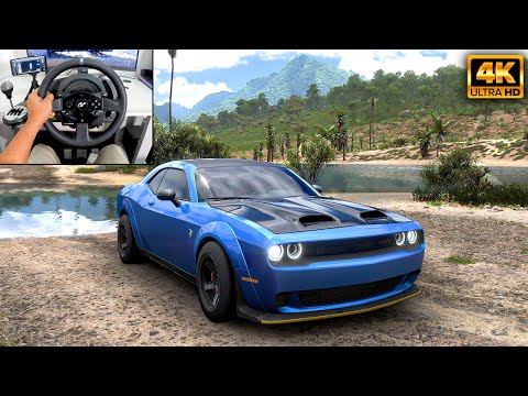 Dodge Challenger SRT Super Stock | Forza Horizon 5 | Thrustmaster T300RS gameplay