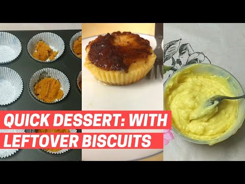 Do you have some biscuits and want an easy NO-BAKE dessert? WATCH THIS VIDEO!