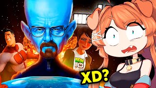 Lilybell reacciona a MEGAMENSO - (LA HISTORIA con MEMES megamente)