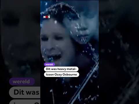Dit was heavy metal-icoon Ozzy Osbourne