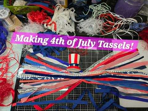 Making 4th of July Tassels with Jayne & Stacy