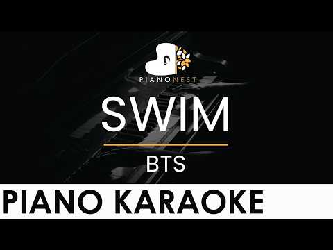 BTS (방탄소년단) – SWIM – Piano Karaoke Instrumental Cover with Lyrics