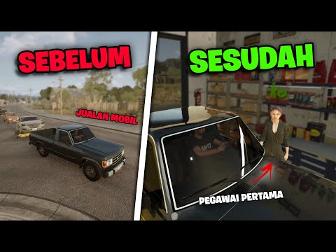 Gua Jualan  MOBIL BEKAS Sampai Punya PEGAWAI Di Car Dealer Simulator