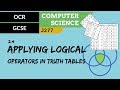 Fire Alarm Logic and Truth Tables