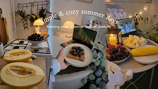 Simple & cozy summer days | Evening vibes, summer festival, cooking