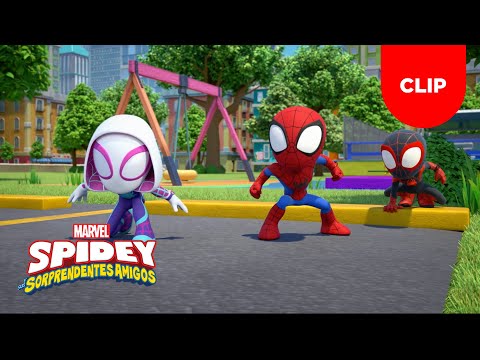Spidey y sus Sorprendentes Amigos | Clip | ¡Alto! Es el Equipo Spidey