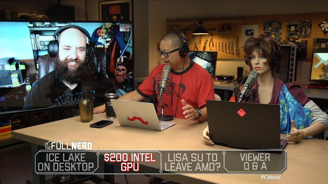 Ice Lake on desktop, $200 Intel GPU, Lisa Su to leave AMD? - The Full Nerd ep. 102