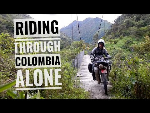 Alaska to Argentina on a Honda 90. Episode 14 - Colombia