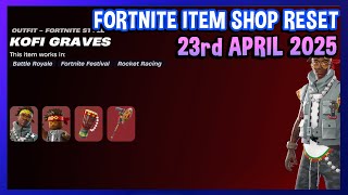 *NEW* KOFI GRAVES BUNDLE! (Fortnite Item Shop Reset 23rd April 2025)