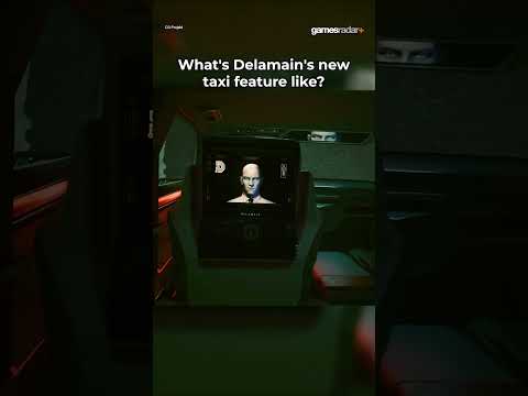 What's Delamain's new taxi feature like? #cyberpunk2077
