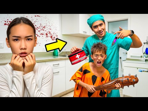 ЗЛОЙ ДОКТОР ЖАБАЙЫ АДАМ АЛКОШТЫ ЕМДЕДІ,УКОЛ САЛЫП ТАЛДЫРДЫ😭😱