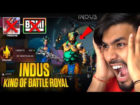 Indus Battle Royal ll Gaming Future ll End of free fire #indus #gamer