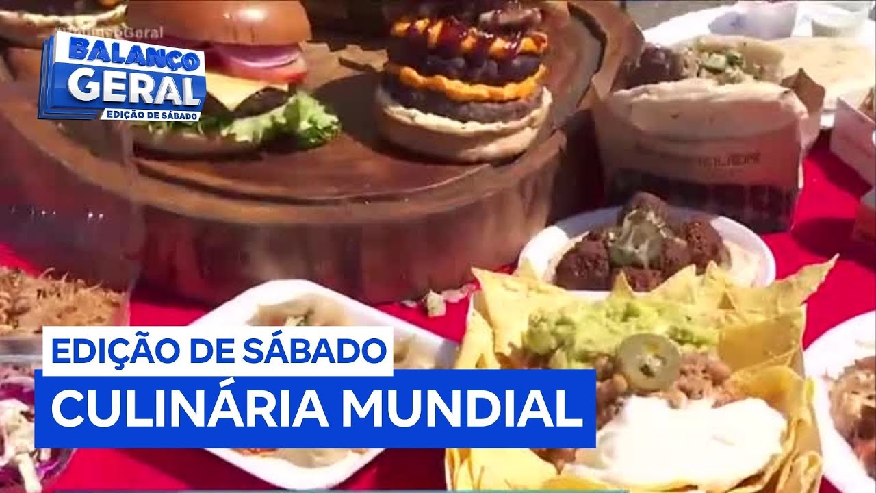 Evento no Pacaembu oferece 300 comidas típicas de 50 países