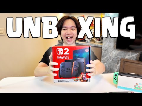 Unboxing Nintendo Switch 2 Indonesia Bikin Aku Tersenyum