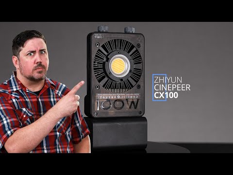 Bright Light, Small Package: ZHIYUN CINEPEER CX100 COB LED Light