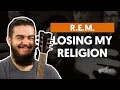 Videoaula Losing my Religion (aula de violão completa)