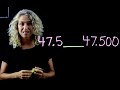 Comparing Decimals to the Thousandths Place