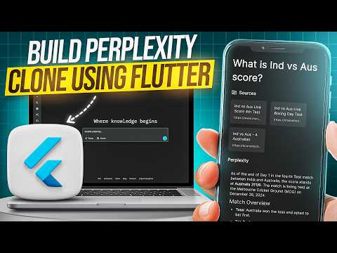 Build Perplexity Clone using Flutter, FastAPI, Gemini AI | Machine Learning