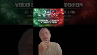 Gehen morgen in Bremen die Lichter aus oder gibt es Hoffnung???😱😱😱🤯🤯