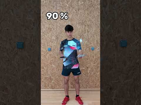 Level 1 Γ 100 table tennis control : Part 2 π #shorts #gewo