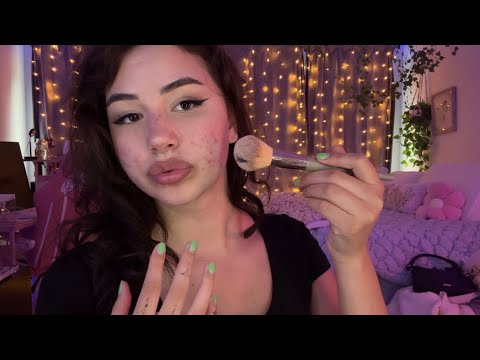 ASMR Makeup Routine ￼✨