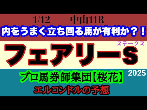 エルコンドル氏のフェアリーステークス2025予想！！力の抜けた馬はおらず実力拮抗の混沌とした難解な一戦！今の中山の馬場状態から浮上する馬を狙ってみる！