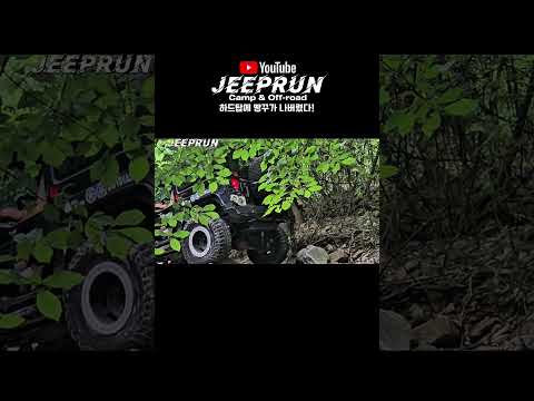그 비싼 하드탑에 빵꾸가 나버렸다!  #jeep #automobile #wrangler #offroad #지프 #랭글러 #오프로드 #shorts