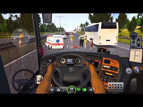 🚍🎮  Crazy Bus Simulator Gameplay: Drive, Explore ! 🌍🚦" 🎥✨