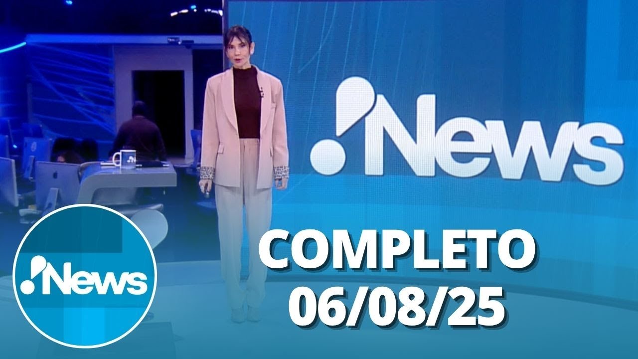 RedeTV News 060825 | Completo
