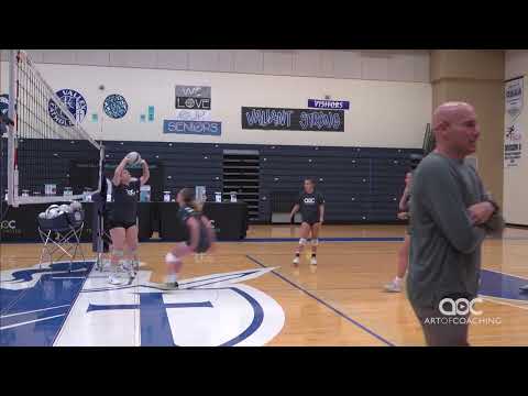 Middle hitter training Shorter approaches can produce better results