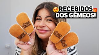 MOSTREI ALGUNS RECEBIDOS DOS GÊMEOS: MUITO AMOR E FOFURA!