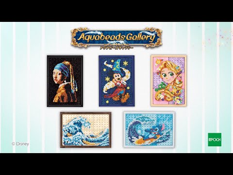 【アクアビーズ】 🔵⚫🔴アクアビーズギャラリー30秒 PV🟡🟠⚪