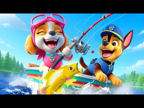 Paw Patrol Ultimate Rescue | Brewing Cute Baby Skye & Chase! Go Fishing Together | Happy Life Story!