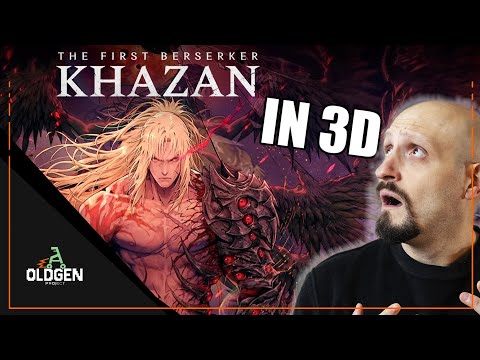 The First Berserker KHAZAN su schermo 3D