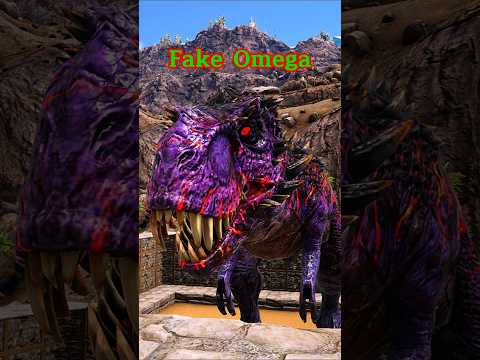 Omega rex fake của bro. #shorts #ark