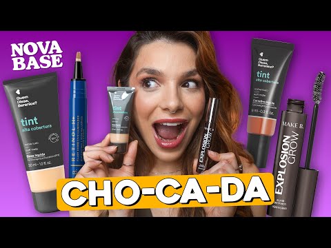 TESTEI a NOVA BASE TINT de ALTA COBERTURA!