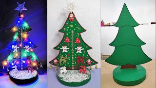 Árbol de Navidad reciclando cartón diy