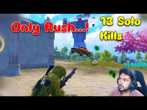 Our Squad on Fire Mode - 13 Solo Kills...!