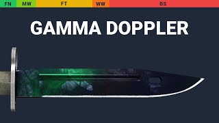 Bayonet Gamma Doppler Wear Preview