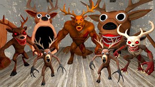 ВСЕ ВИДЫ ОЛЕНЯ 99 ДНЕЙ ВЫЖИВАНИЯ В ЛЕСУ РОБЛОКС В ГРЕННИ ОНЛАЙН Granny Online Garry's Mod