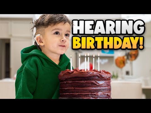 Celebrating Our Deaf Sons 3rd Hearing Birthday!!! (cochlear implants)